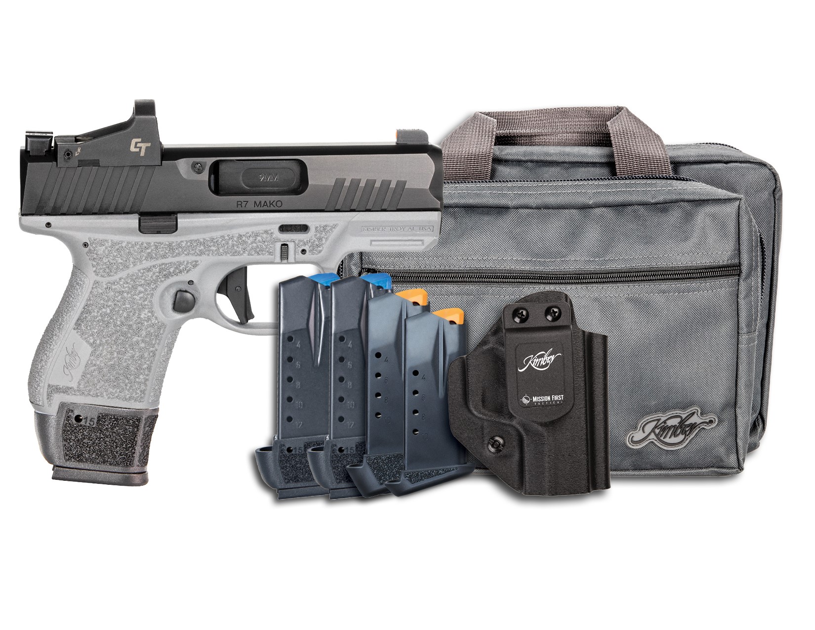 KIMBER R7 MAKO 9MM GY 15+1 OI BUNDLE# 3 KIMBER R7 MAKO 9MM GY 15+1 OI BUNDLE#