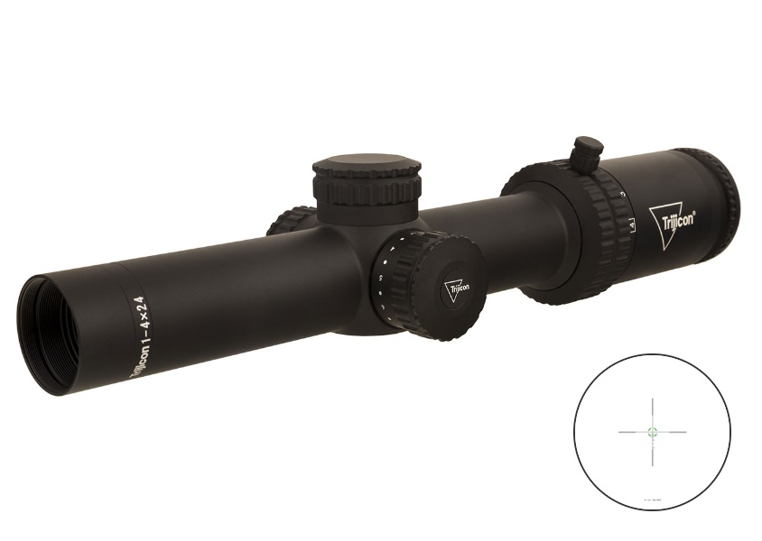 TRIJICON CREDO 1-4X24 BLK 30MM BDC GRN 3 TRIJICON CREDO 1-4X24 BLK 30MM BDC GRN
