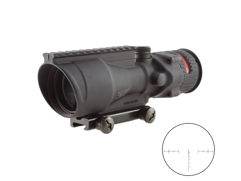 TRIJICON ACOG 6X48 50BMG BAC CHEVRN RED 3 TRIJICON ACOG 6X48 50BMG BAC CHEVRN RED