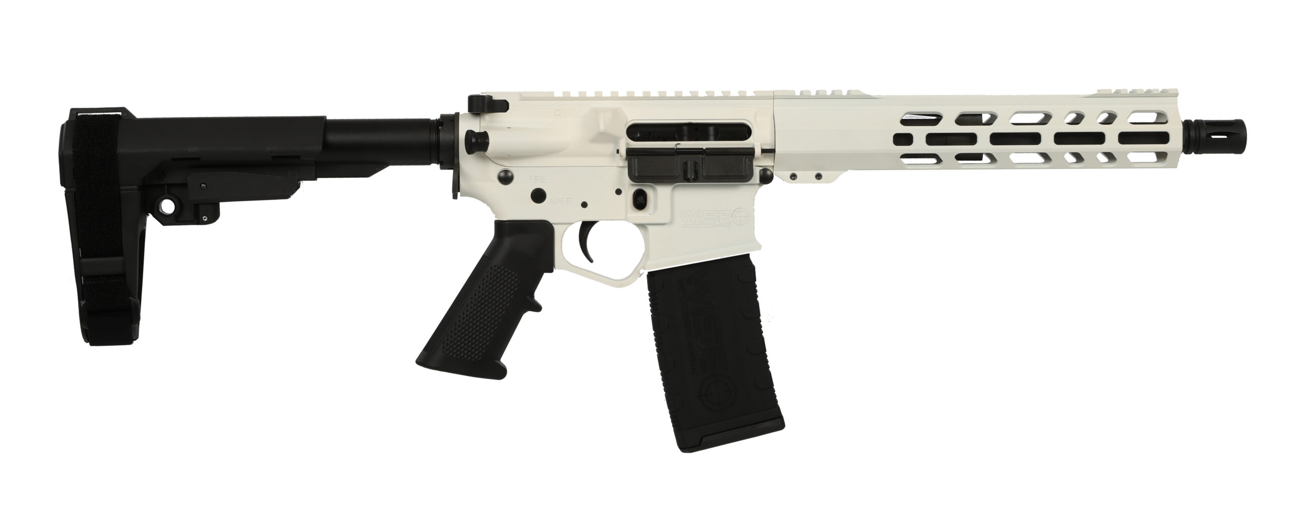 WISE ARMS WA-15B 300BLK WHT 10.5" SBA3 3 WISE ARMS WA-15B 300BLK WHT 10.5" SBA3