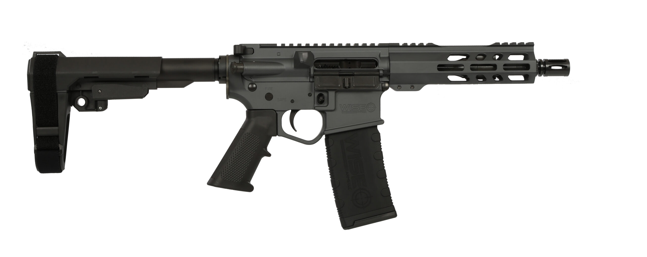 WISE ARMS WA-15B 5.56MM GRY 7.5" SBA3 3 WISE ARMS WA-15B 5.56MM GRY 7.5" SBA3