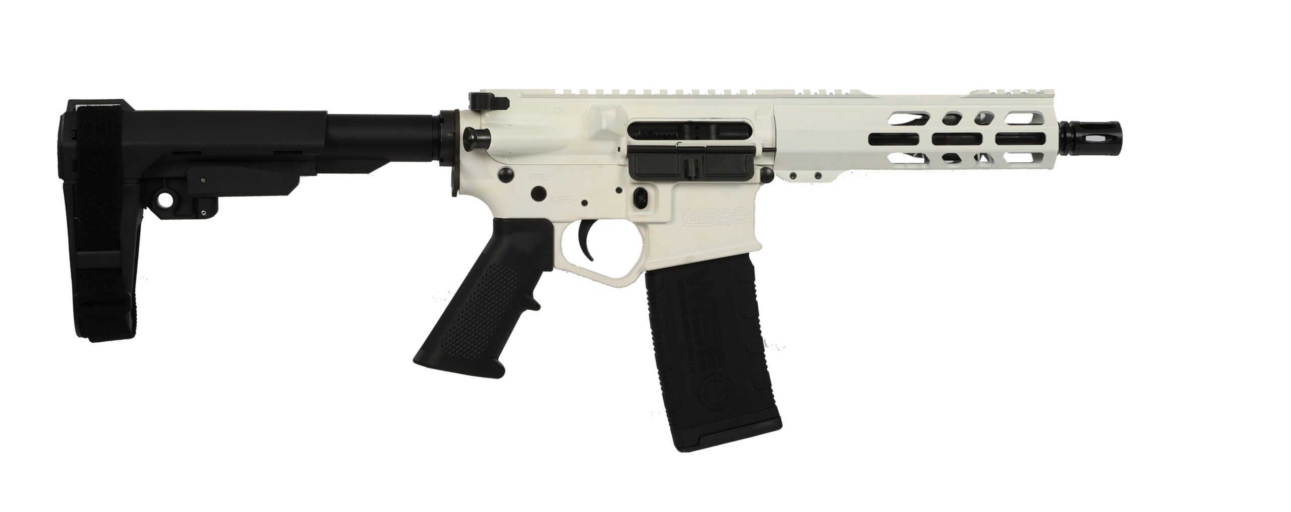 WISE ARMS WA-15B 300BLK WHT 7.5" SBA3 3 WISE ARMS WA-15B 300BLK WHT 7.5" SBA3