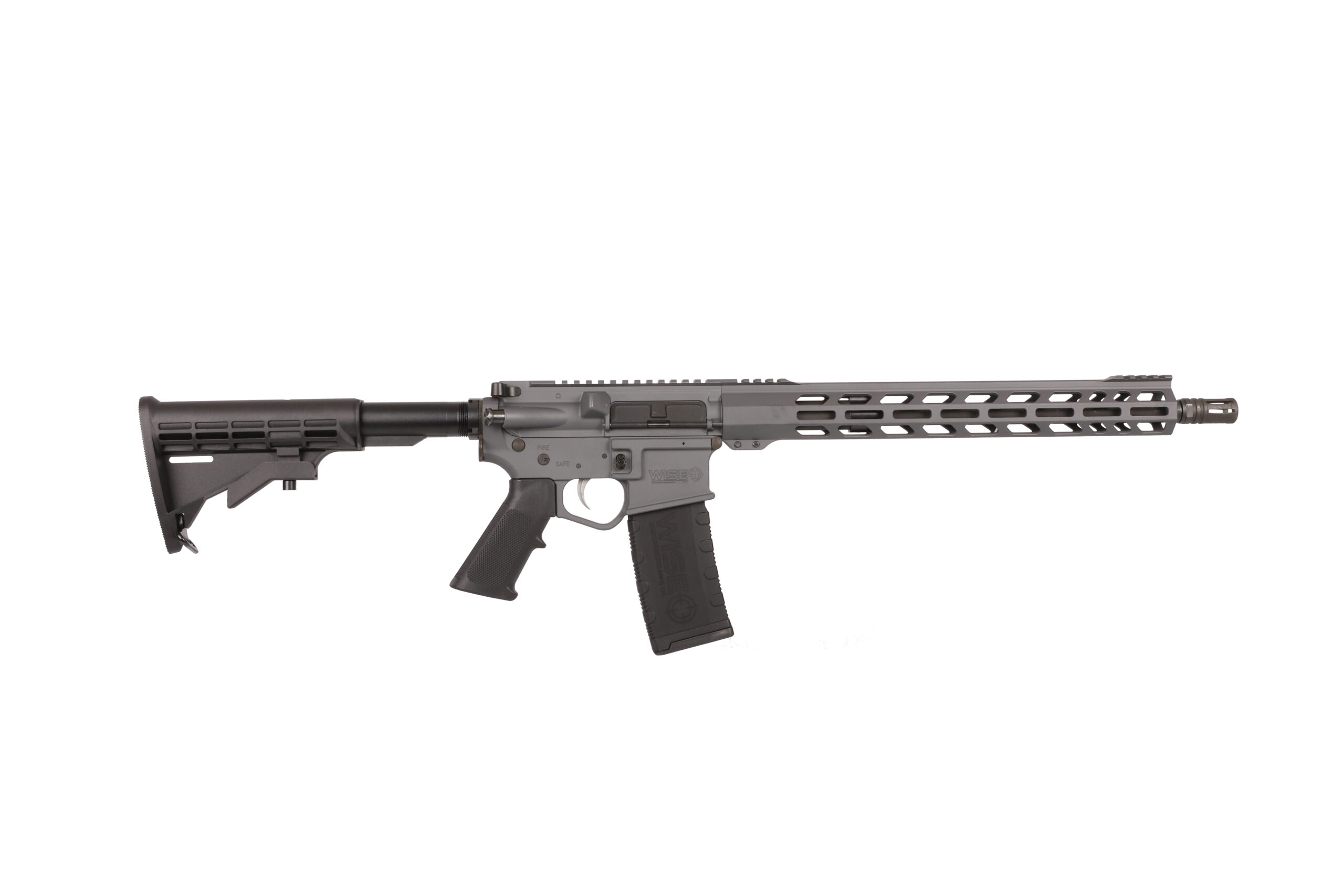 WISE ARMS WA-15B 300BLK SNIPER GREY 16" 3 WISE ARMS WA-15B 300BLK SNIPER GREY 16"