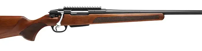 STEVENS 334 COMPACT 243 WIN 18.5IN BARREL 3RD BLACK WLNT STK 23296