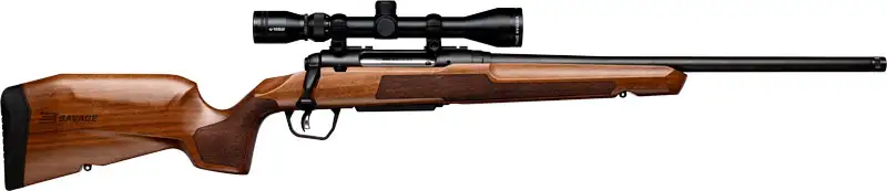 SAVAGE ARMS AXIS 2 XP HARDWOOD 25-06 REM 20IN BARREL 4RD BLUED TB 33347