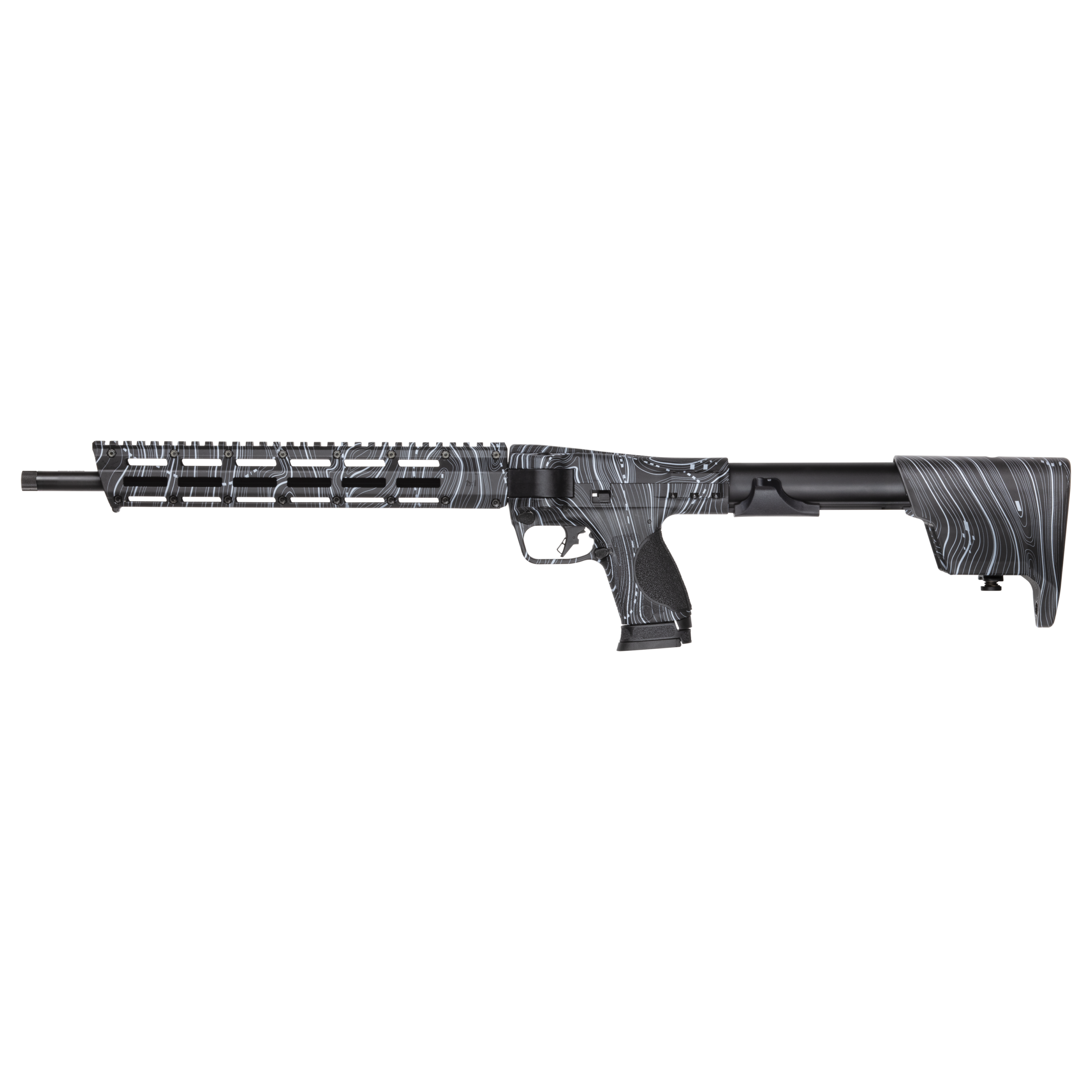 SMITH & WESSON M&P FPC BLACK TOPO 9MM 16.25IN THREADED BARREL 23RD 14578 3 SMITH & WESSON M&P FPC BLACK TOPO 9MM 16.25IN THREADED BARREL 23RD 14578