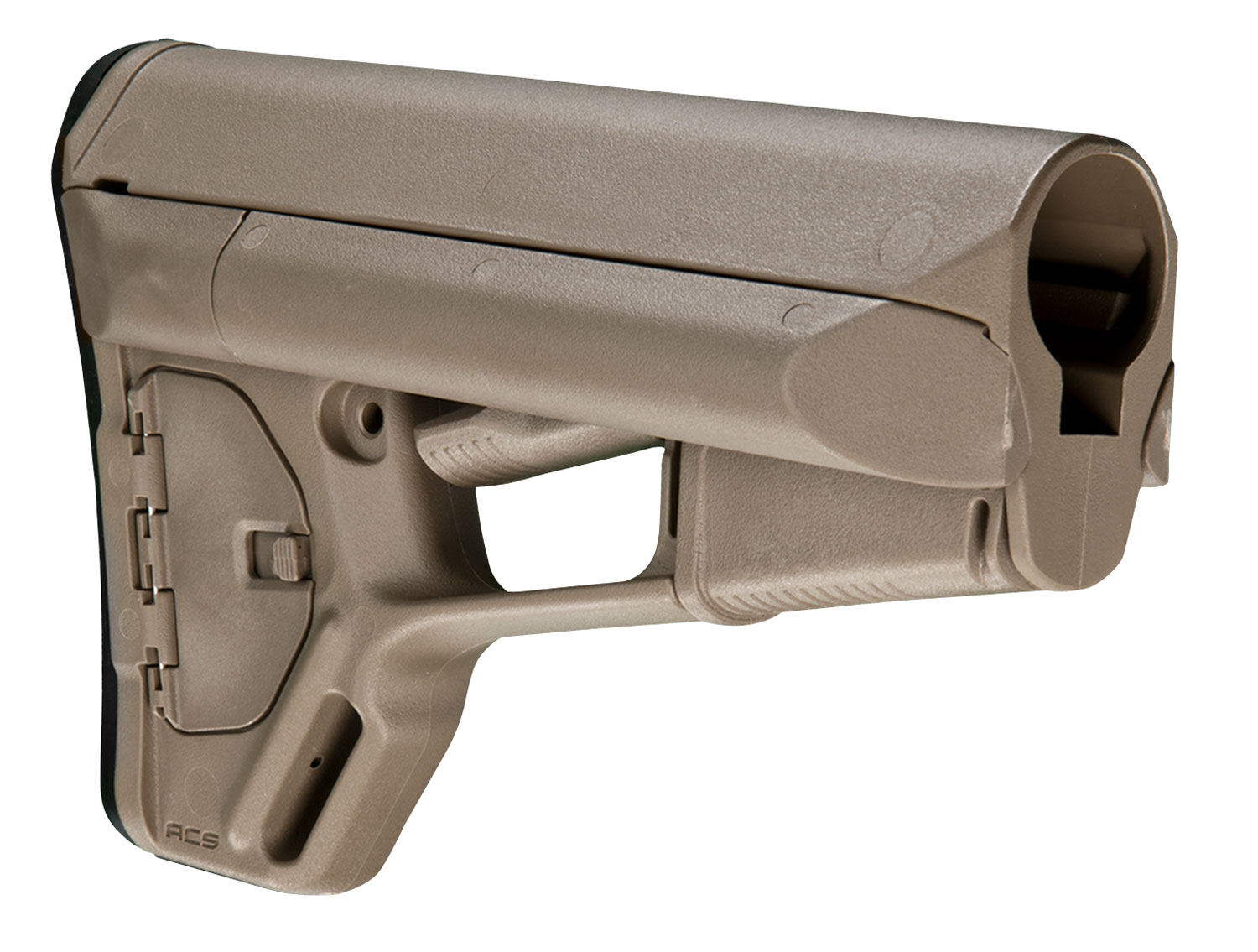 Magpul MAG370-FDE ACS Carbine Stock Flat Dark Earth Synthetic for AR-15, M16, M4 with Mil-Spec Tube (Tube Not Included) 3 Magpul MAG370-FDE ACS Carbine Stock Flat Dark Earth Synthetic for AR-15, M16, M4 with Mil-Spec Tube (Tube Not Included)