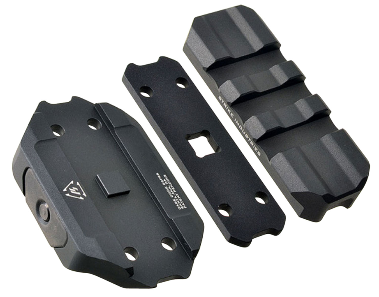 Strike Industries REXRISERBK R.E.X. Riser Black Anodized 3 Strike Industries REXRISERBK R.E.X. Riser Black Anodized