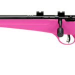 Savage Arms 13842 Rascal FLV-SR Youth 22 LR 1rd 16.12" Matte Blued Heavy Barrel, Matte Blued Carbon Steel Receiver, Pink Synthetic Stock, Left Hand 2 109790
