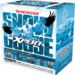 Winchester Ammo WXS123BB Xpert Snow Goose High Velocity 12Gauge 3" 1 1/4oz BBShot 25 Per Box/10 Case 2 117601