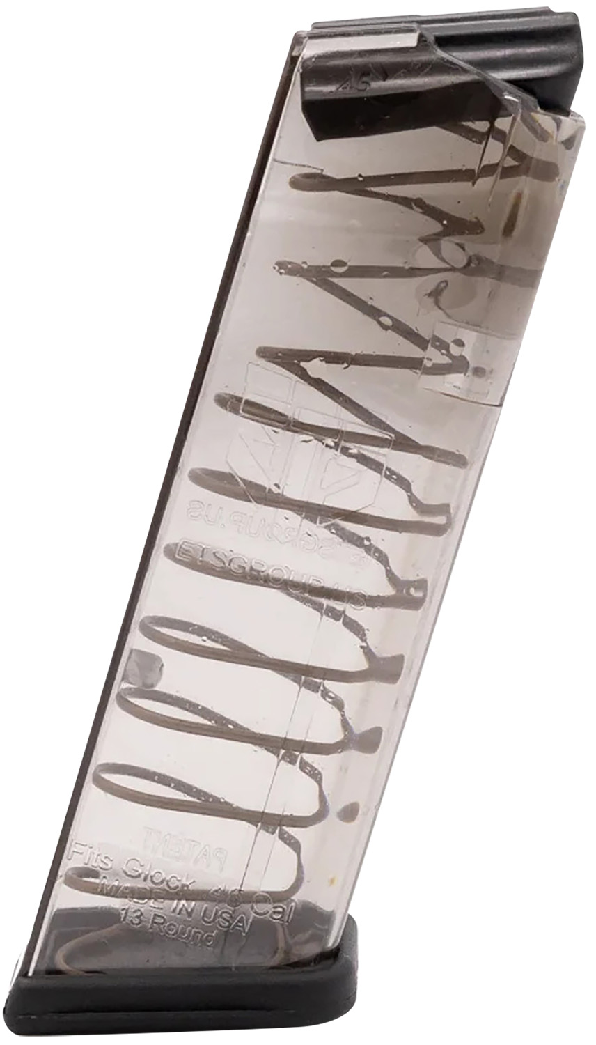 ETS Group GLK21 Pistol Mags 13rd 45 ACP Compatible w/ Glock 21/30/41 Clear Polymer 3 ETS Group GLK21 Pistol Mags 13rd 45 ACP Compatible w/ Glock 21/30/41 Clear Polymer