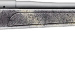 Bergara Rifles B14S382 B-14 Wilderness HMR 6.5 Creedmoor 5+1 24" Threaded, Sniper Gray Cerakote Barrel/Rec, Adj. SoftTouch Woodland Camo Stock with Mini-Chassis, Omni Muzzle Brake 2 119411