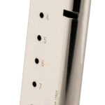 Mec-Gar MGCG4508NPF 1911 Government 8rd 45 ACP, Nickel Stainless Steel 1 123093