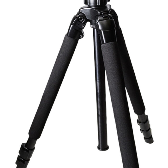 KOPF Jager KJ85001K K700 AMT Tripod made of Aluminum with Black Finish, Pivoting Reaper Grip, 360 Degree Pan & 3-Level Leg Extensions
