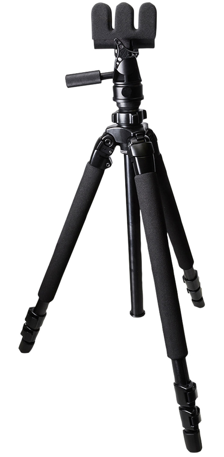 KOPF Jager KJ85001K K700 AMT Tripod made of Aluminum with Black Finish, Pivoting Reaper Grip, 360 Degree Pan & 3-Level Leg Extensions 3 KOPF Jager KJ85001K K700 AMT Tripod made of Aluminum with Black Finish, Pivoting Reaper Grip, 360 Degree Pan & 3-Level Leg Extensions