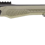 Rossi SSPTKY Tuffy Turkey 410 Gauge 1rd 3" 26" Alloy Steel Barrel & Receiver w/Matte Black Finish, Synthetic OD Green Fixed Thumbhole Stock w/Shell Holder (Youth) 2 131235