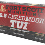 Fort Scott Munitions 65CM130SCV2 Tumble Upon Impact (TUI) Rifle 6.5Creedmoor 130gr Solid Copper Spun 20 Per Box/10 Case 2 133872