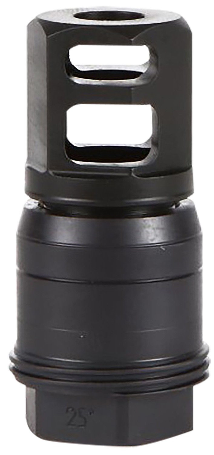 Sig Sauer SL55612X2825DEGM Clutch-Lok QD Muzzle Brake Black Stainless Steel with 1/2" 28 tpi Threads for 5.56mm 25 Degree Taper 3 Sig Sauer SL55612X2825DEGM Clutch-Lok QD Muzzle Brake Black Stainless Steel with 1/2" 28 tpi Threads for 5.56mm 25 Degree Taper
