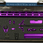 Timber Creek Outdoors TCOEKPPA Enforcer Complete Build Kit Purple Anodized for AR-15 2 146525