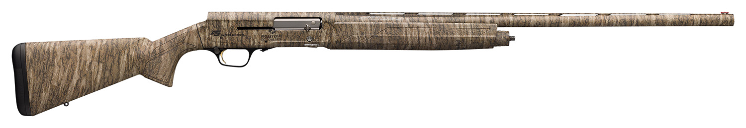Browning 0118255005 A5 Sweet Sixteen 16 Gauge 2.75" 4+1 26", Mossy Oak Bottomland, Fiber Optic Sight, 3 Chokes Included