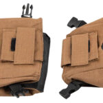 Allen 18419 X-Focus Unfilled Front/Rear Shooting Bag Combo Tan/Black 600D Polyester 2 152397