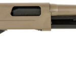 Winchester Repeating Arms 512435395 SXP Defender 12 Gauge 3" 5+1 (2.75") 18" Barrel, FDE Drilled & Tapped Rec, Woodland Camo Textured Stock, Tactical Ribbed Forearm, Inflex Recoil Pad 1 152815