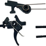 LBE Unlimited AR2STG Replacement Trigger Two-Stage Group, Curved Adj., Fits AR-15 2 156425