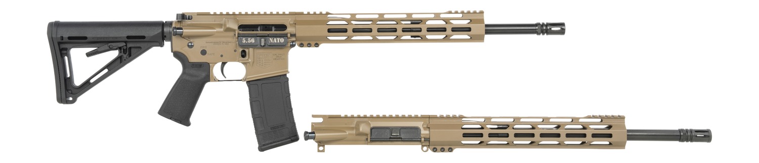 Diamondback DB1721K061 DB15 Combo 5.56x45mm NATO & 300 Blackout 16" 30+1, FDE Carbon Rec/12" M-LOK Handguard, Black Magpul Carbine Stock & Grip, Includes 2 Uppers 3 Diamondback DB1721K061 DB15 Combo 5.56x45mm NATO & 300 Blackout 16" 30+1, FDE Carbon Rec/12" M-LOK Handguard, Black Magpul Carbine Stock & Grip, Includes 2 Uppers