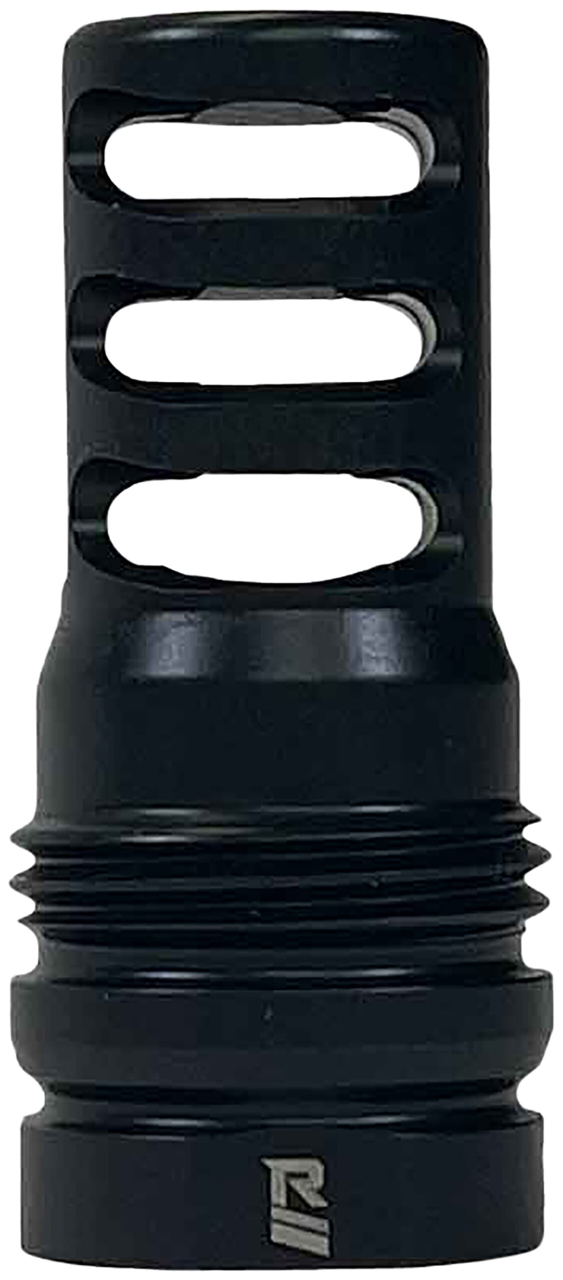 Rugged Suppressors MB027 3 Port Brake  338 Cal (8.6mm), M18x1.5 tpi, Dual  Taper Locking System, Fits R.U.M. Mount