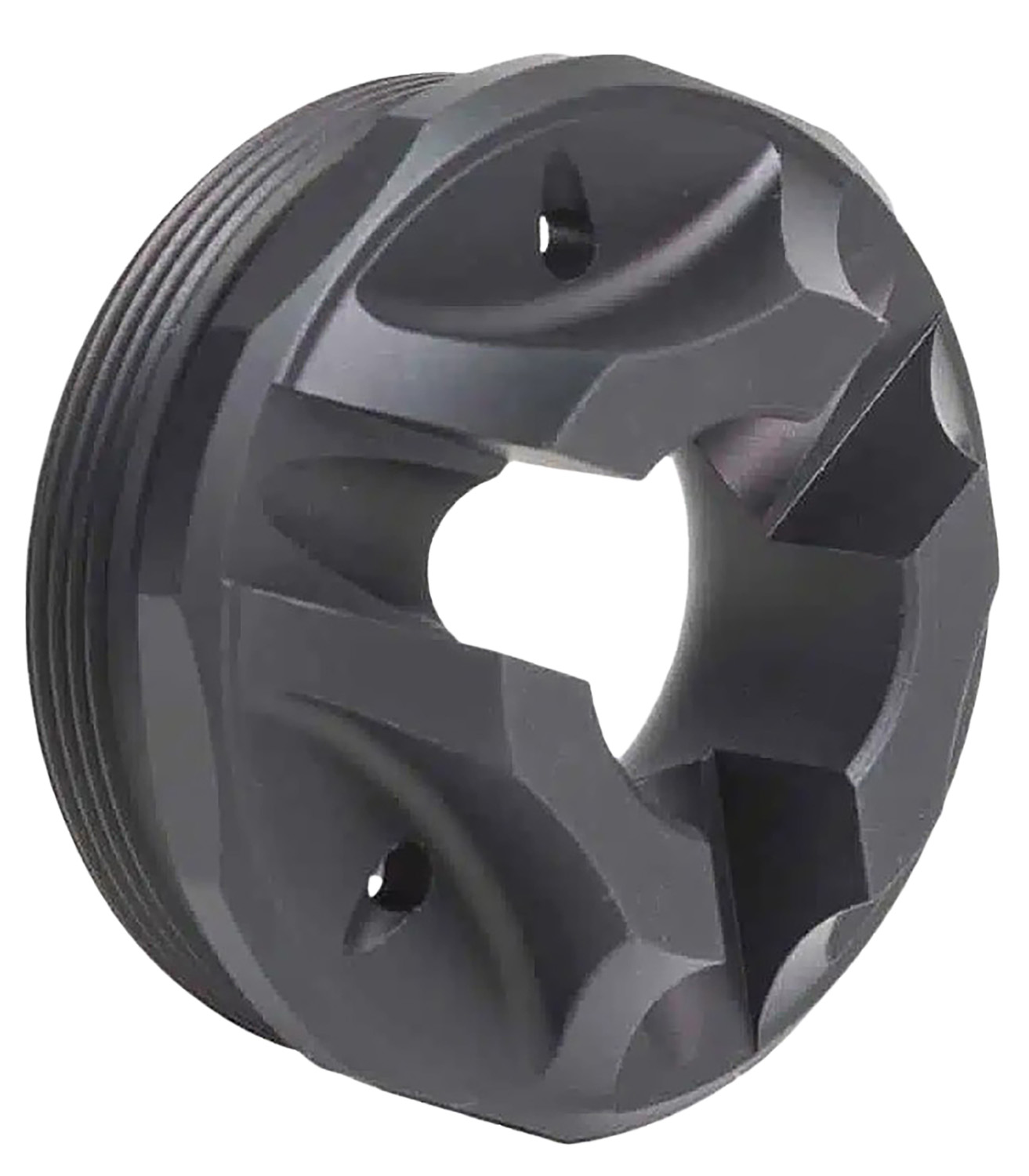 Jk Armament JK195LTECFHC Breacher End Cap 12Gauge Fits Aluminum Hard Anodized Black 3 Jk Armament JK195LTECFHC Breacher End Cap 12Gauge Fits Aluminum Hard Anodized Black