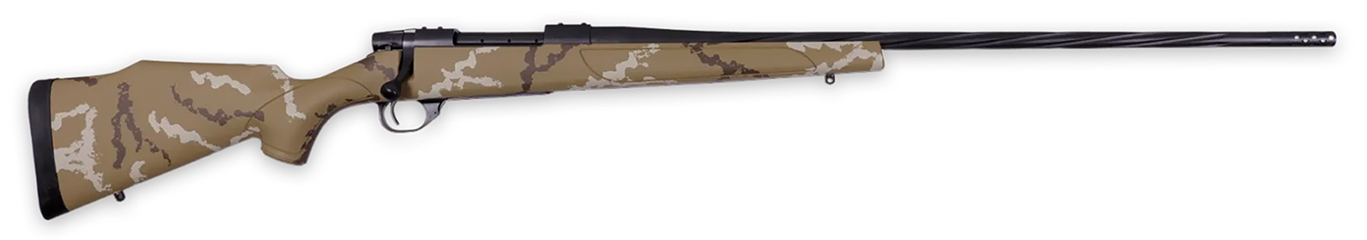 Weatherby VHH7MMPR6B Vanguard Outfitter Full Size 7mm PRC 3+1 26" Black Cerakote #2 Fluted/Threaded Barrel & Drilled & Tapped Steel Receiver, Tan w/Brown & White Sponge Monte Carlo Synthetic Stock 3 Weatherby VHH7MMPR6B Vanguard Outfitter Full Size 7mm PRC 3+1 26" Black Cerakote #2 Fluted/Threaded Barrel & Drilled & Tapped Steel Receiver, Tan w/Brown & White Sponge Monte Carlo Synthetic Stock