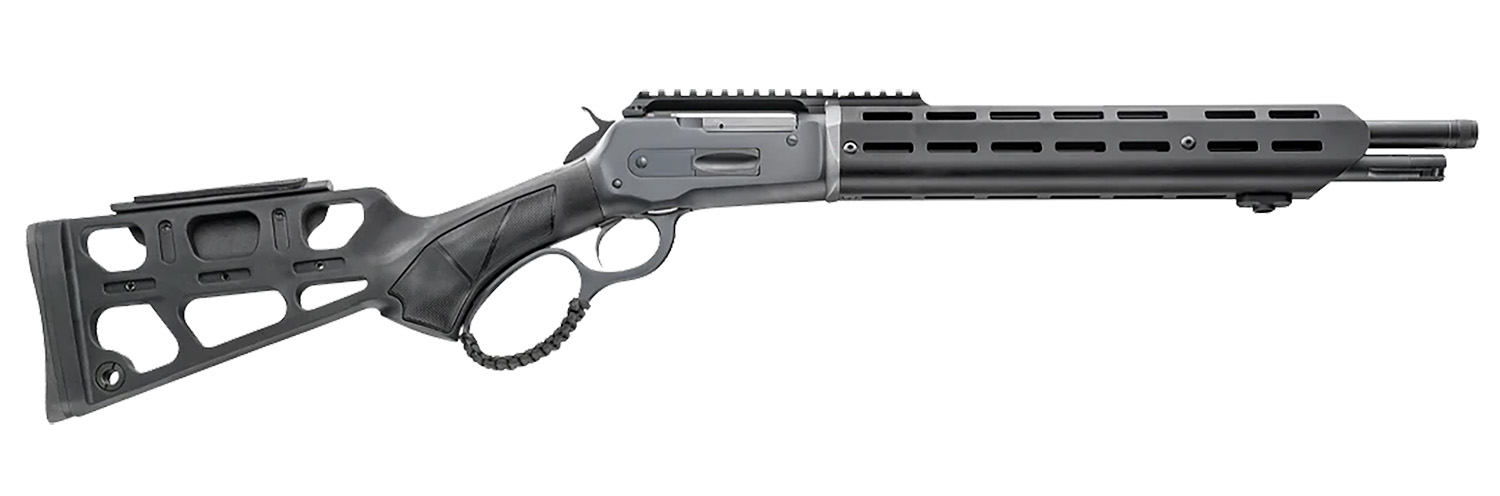 Chiappa Firearms 920439 Wildlands 86 45-70 4+1 16.50" Black Anodized Steel Threaded Barrel, Matte Blued Picatinny Rail Steel Receiver, M-LOK Handguard, Skeletonized Black Synthetic Stock 3 Chiappa Firearms 920439 Wildlands 86 45-70 4+1 16.50" Black Anodized Steel Threaded Barrel, Matte Blued Picatinny Rail Steel Receiver, M-LOK Handguard, Skeletonized Black Synthetic Stock