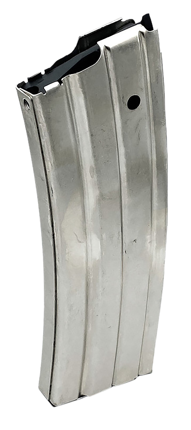 ProMag RUGA3N Ruger Mini-14  30rd 223 Rem Silver Nickel-Plated