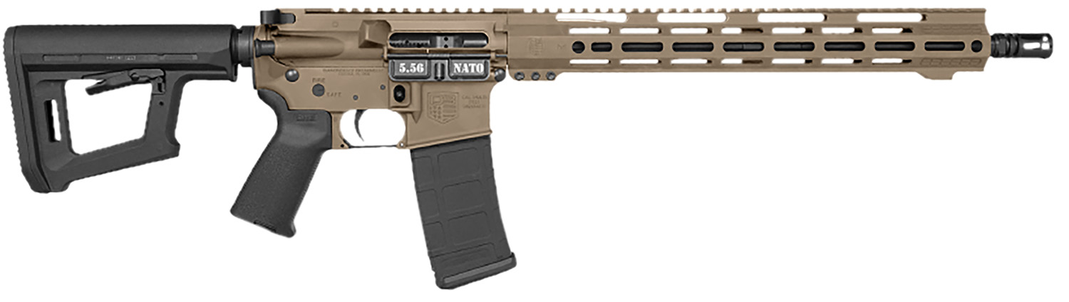 Diamondback DB1718K061 DB15 Carbon Series 5.56 NATO 30+1 16" Black Nitride Threaded Barrel, Flat Dark Earth Cerakote Picatinny Rail Aluminum Receiver, Adjustable Black Synthetic Stock, Magpul MOE Grip 3 Diamondback DB1718K061 DB15 Carbon Series 5.56 NATO 30+1 16" Black Nitride Threaded Barrel, Flat Dark Earth Cerakote Picatinny Rail Aluminum Receiver, Adjustable Black Synthetic Stock, Magpul MOE Grip