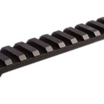 Talley PL0258160 Black Anodized Aluminum Picatinny Rail Mount Long Action 1 177354