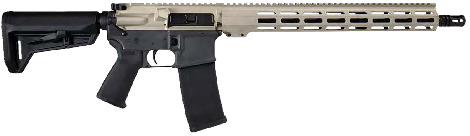 Shark Coast Tactical 300-055-1000-20 Badger 5.56 NATO 30+1 16" Black Nitride Threaded Barrel, Gray & Tan Cerakote Picatinny Rail Aluminum Receiver, Magpul SL-K Black Polymer Stock, Black Polymer Grip 3 Shark Coast Tactical 300-055-1000-20 Badger 5.56 NATO 30+1 16" Black Nitride Threaded Barrel, Gray & Tan Cerakote Picatinny Rail Aluminum Receiver, Magpul SL-K Black Polymer Stock, Black Polymer Grip