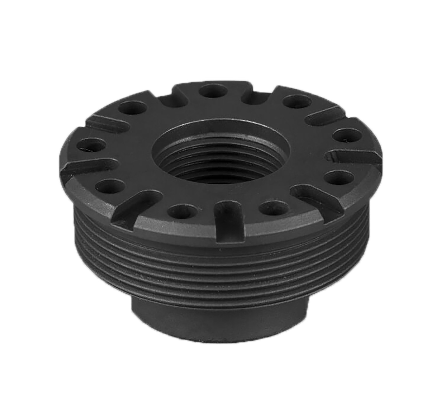 SilencerCo AC668 Bravo Direct Thread Mount Fits 3/4"x24 Matte Black