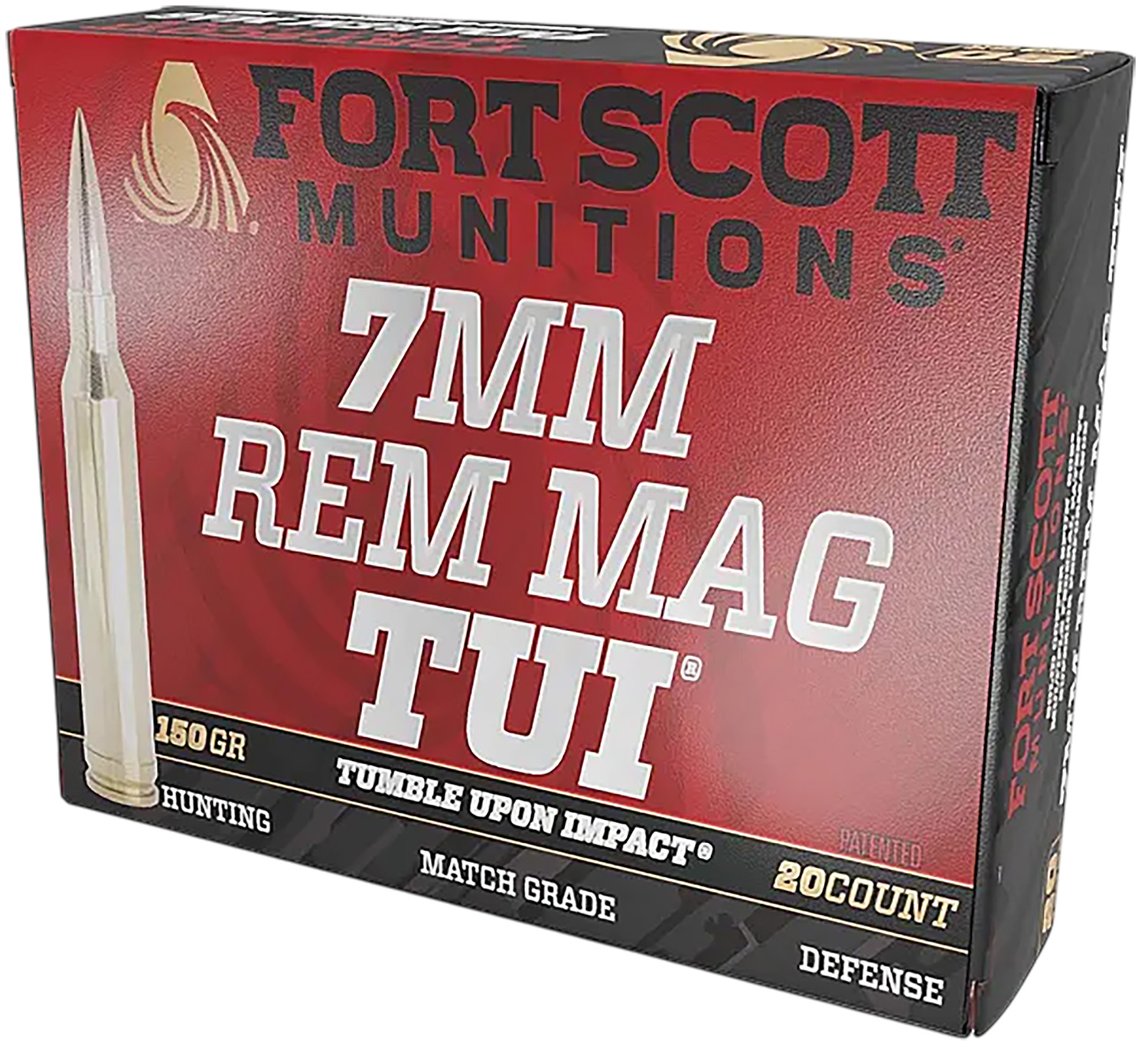 Fort Scott Munitions 7MMMAG-150-SCV2 Tumble Upon Impact (TUI) 7mm 150gr Solid Copper Spun 20 Per Box/10 Case 3 Fort Scott Munitions 7MMMAG-150-SCV2 Tumble Upon Impact (TUI) 7mm 150gr Solid Copper Spun 20 Per Box/10 Case