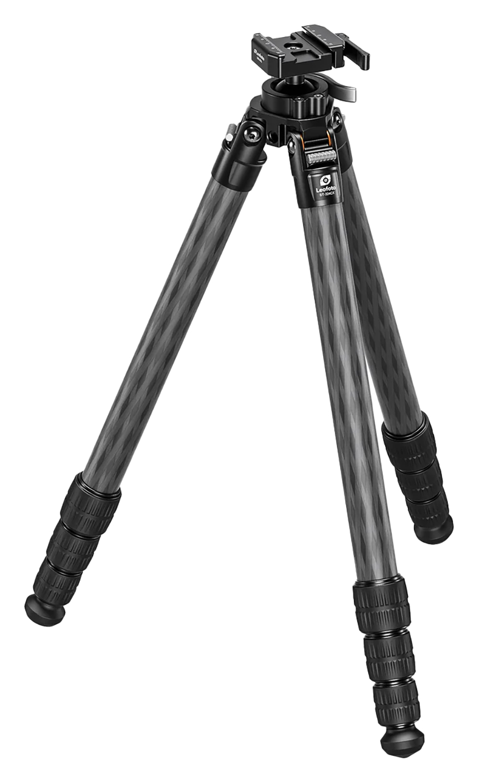 Leofoto Usa ST-324CX Integrated Ballhead ST-X Tripod 6.06"-58.54" High Black Aluminum 3 Leofoto Usa ST-324CX Integrated Ballhead ST-X Tripod 6.06"-58.54" High Black Aluminum