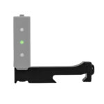 Mdt Sporting Goods Inc 109940BLK Vertical V-Mount Extended Black Aluminum Compatible w/ Send It Gen2 1 185308