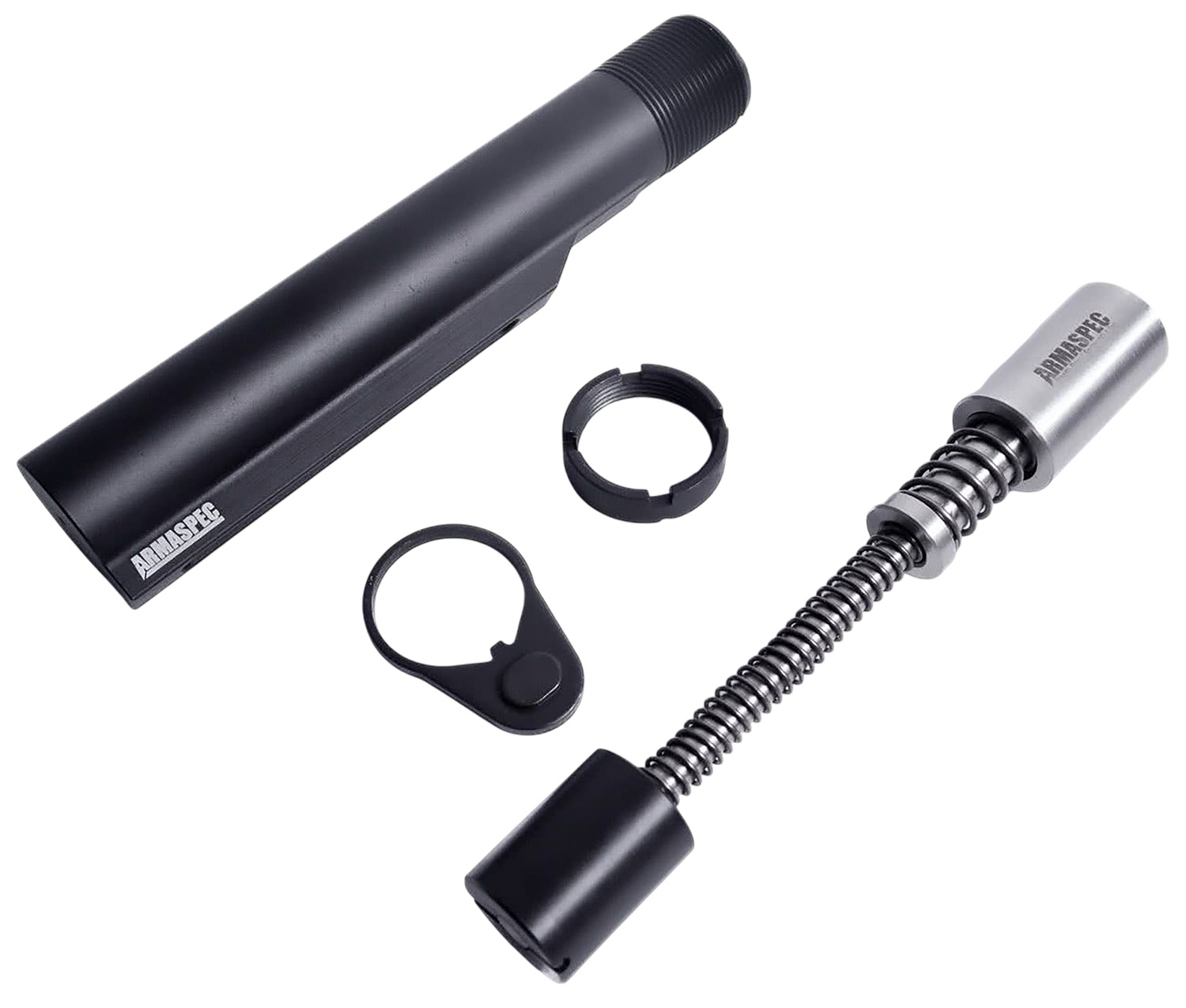 Armaspec ARM263-H2 SRS-H2 Buffer Tube Kit Black AR-15 Gen4