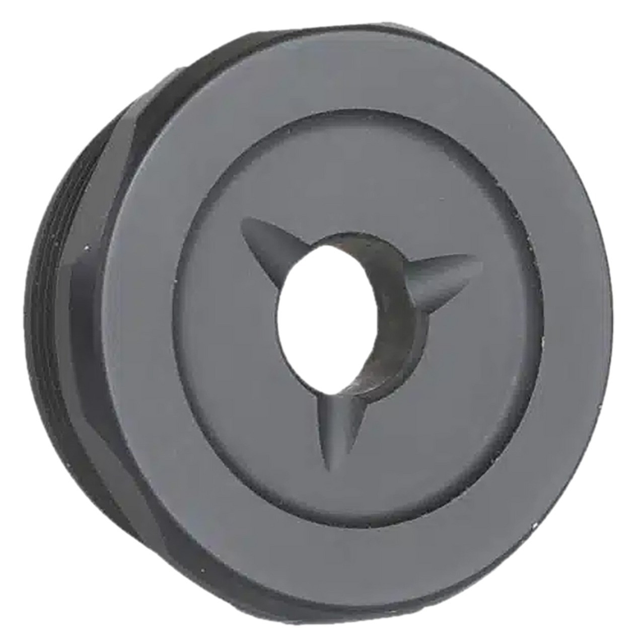 Jk Armament JK155LTEC9 LT Flash Reducer End Cap 9mm Luger Fits Aluminum Hard Anodized Black