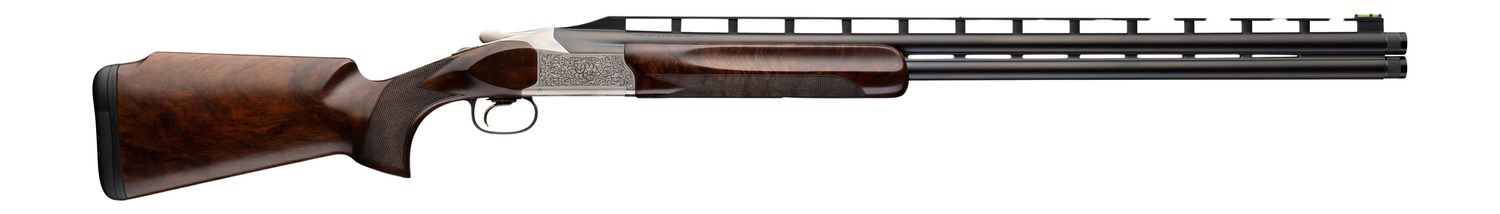 Browning 0184183002 Citori 825 Lariat Trap 12 Gauge Break Open 2.75" 2rd 32" Matte Blued Over/Under Vent Rib Barrel, Engraved Silver Nitride Steel Receiver, Monte Carlo Comb Stock, Right Hand