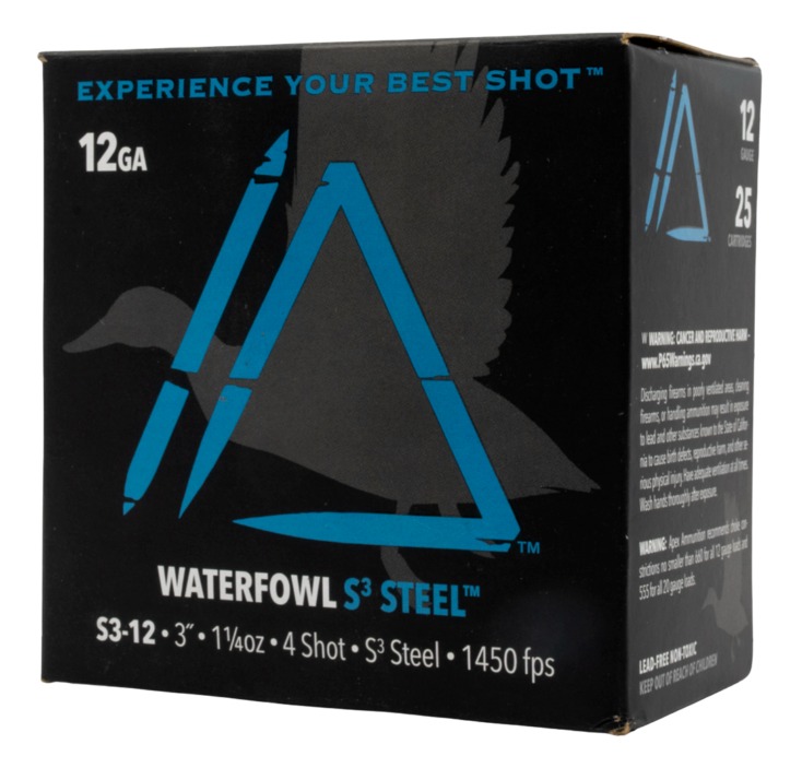 APEX AMMO S312-4 12G 31-1/4 4 25/10 3 APEX AMMO S312-4 12G 31-1/4 4 25/10
