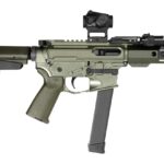 Shark Coast Tactical SCC05752GK9B Grassy Knoll Bundle 9mm Luger 30+1 5" Threaded Barrel, Aluminum Receiver w/Picatinny Rail, M-LOK Handguard, Polymer SB Tactical SBA3 Brace, Streamlight ProTac Rail Li 1 193720
