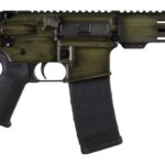 Shark Coast Tactical SCC07183GRNBW-P Distressed 5.56 NATO 30+1 10.50" Black Nitride Threaded Barrel, Aluminum Receiver w/Picatinny Rail, M-LOK Handguard, Polymer SB Tactical SBA3 Brace, Magpul MOE Gri 2 193725