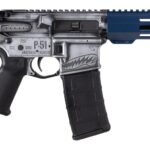 Shark Coast Tactical SCC07442P51-P P-51 Mustang 5.56 NATO 30+1 10.50" Black Nitride Threaded Barrel, Aluminum Receiver w/Picatinny Rail, M-LOK Handguard, Polymer SB Tactical SBA3 Brace, Magpul MOE Gri 1 193733