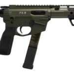 Freedom Ordance FX9P10E-ODG FX9P Elite 9mm Luger 10" Black Nitride Threaded Barrel, OD Green Anodized Aluminum Receiver w/Picatinny Rail, M-LOK Handguard, Black Polymer SB Tactical SBA5 Brace, Black P 1 194056