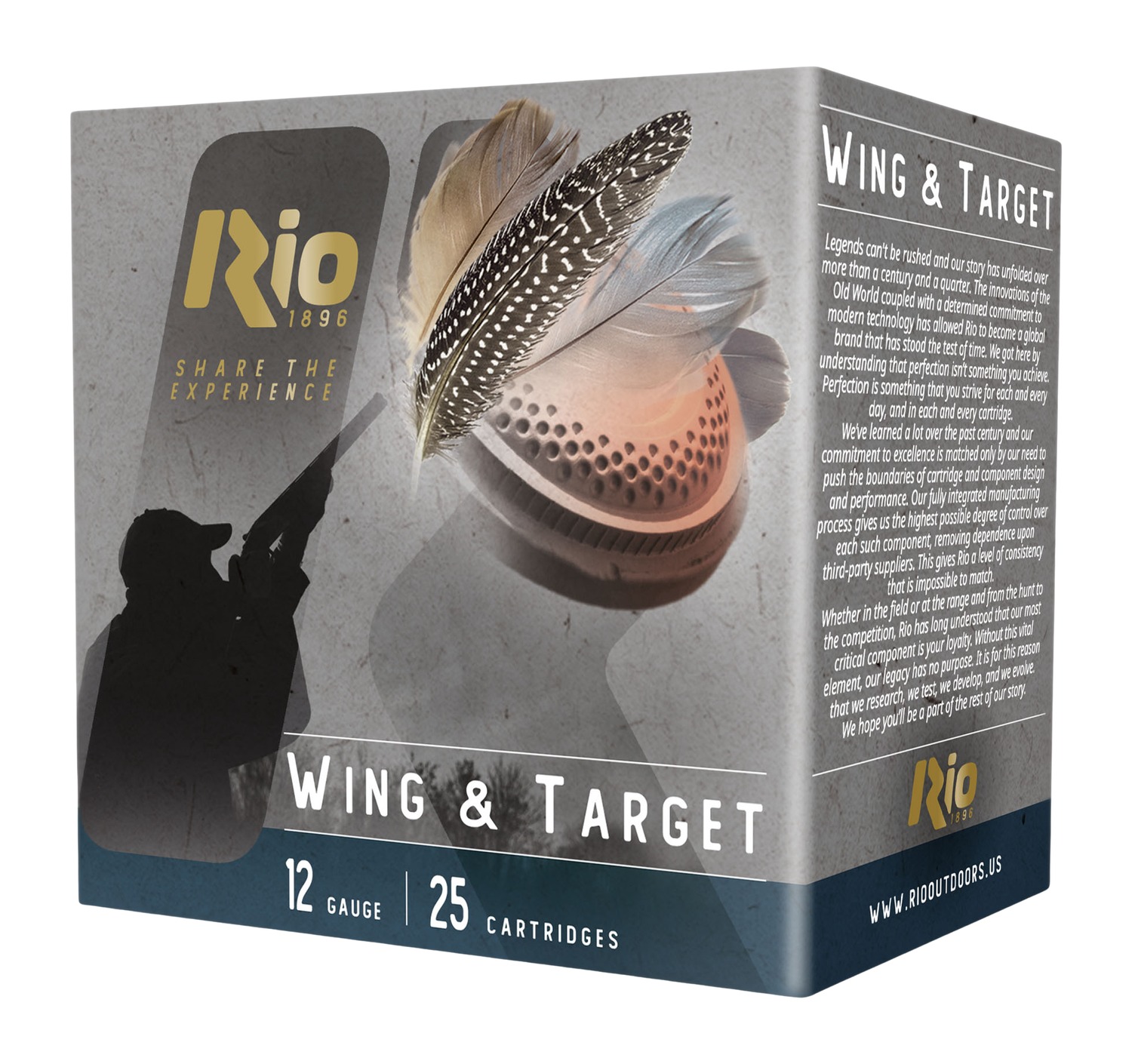 RIO WT3275 WING&TARGT 12G 2 3/1 1-1/8 7.5 25/10 3 RIO WT3275 WING&TARGT 12G 2 3/1 1-1/8 7.5 25/10