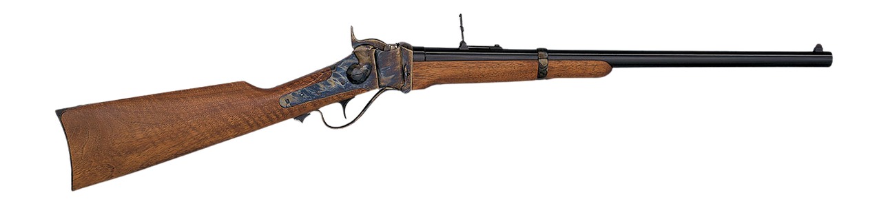 Davide Pedersoli 010S775457 1874 Sharps Calvary 45-70 Gov 1rd 22" Blued Single Shot Barrel, Color Case Hardened Receiver, Walnut Fixed Stock 3 Davide Pedersoli 010S775457 1874 Sharps Calvary 45-70 Gov 1rd 22" Blued Single Shot Barrel, Color Case Hardened Receiver, Walnut Fixed Stock